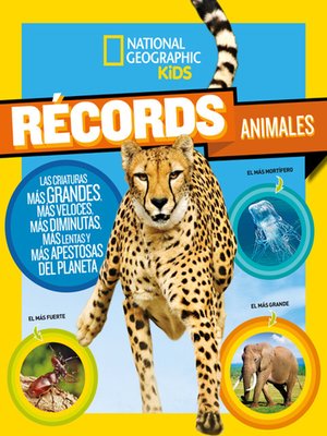 Récords animales - ebook